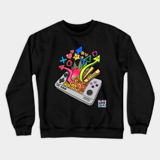 6AT0GAMING Tee Design (SNESUS variant) Crewneck Sweatshirt